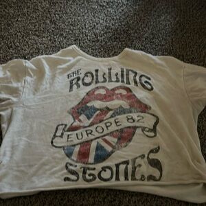 Rolling Stones crop top